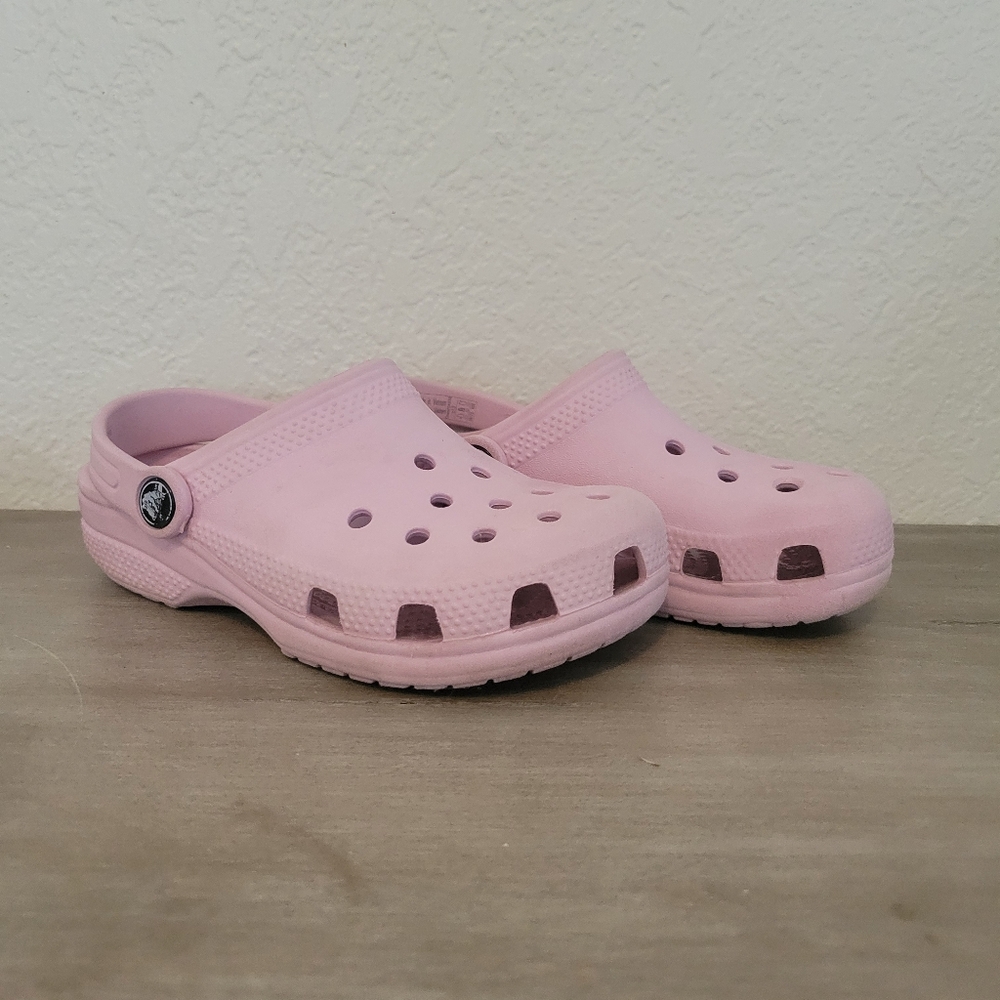 Kids Pink Crocs OBO